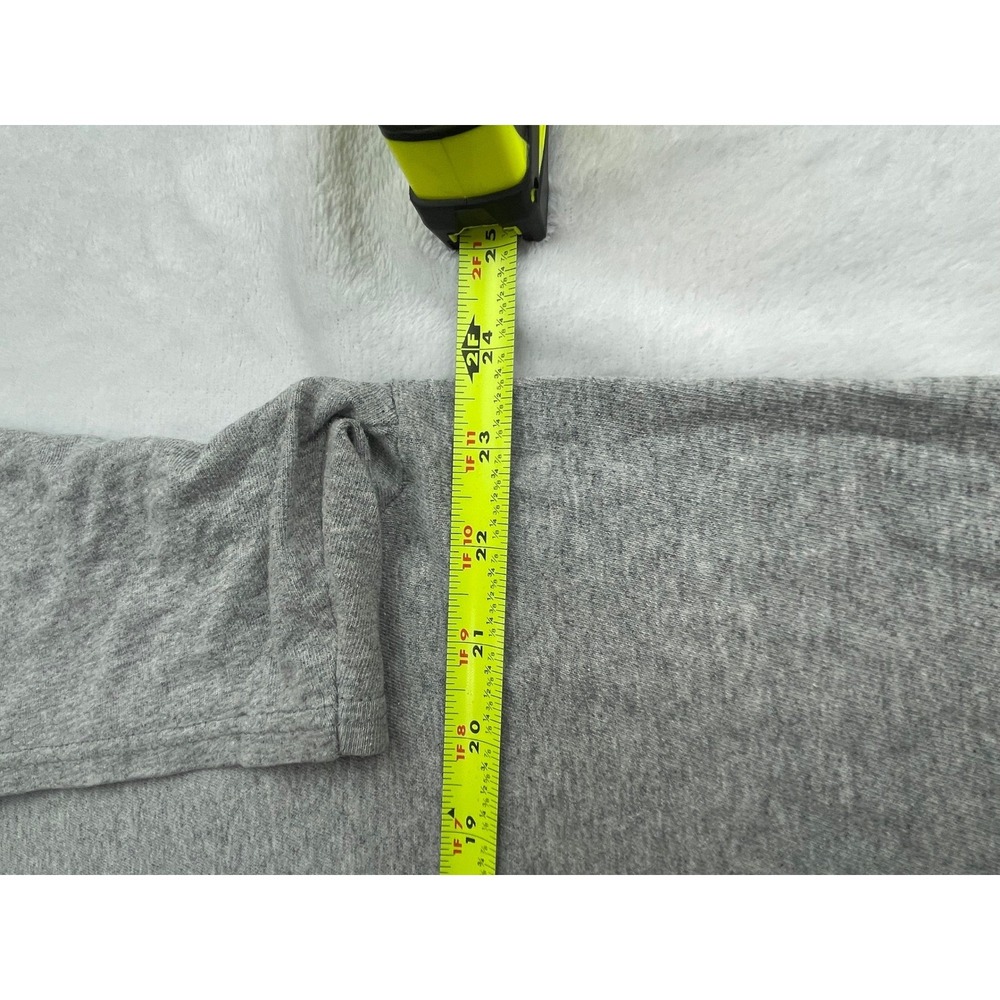 Champion Mens 1XL Heather Gray Big C Logo Graphic Short Sleeve T-Shirt Cotton - Picture 6 of 8